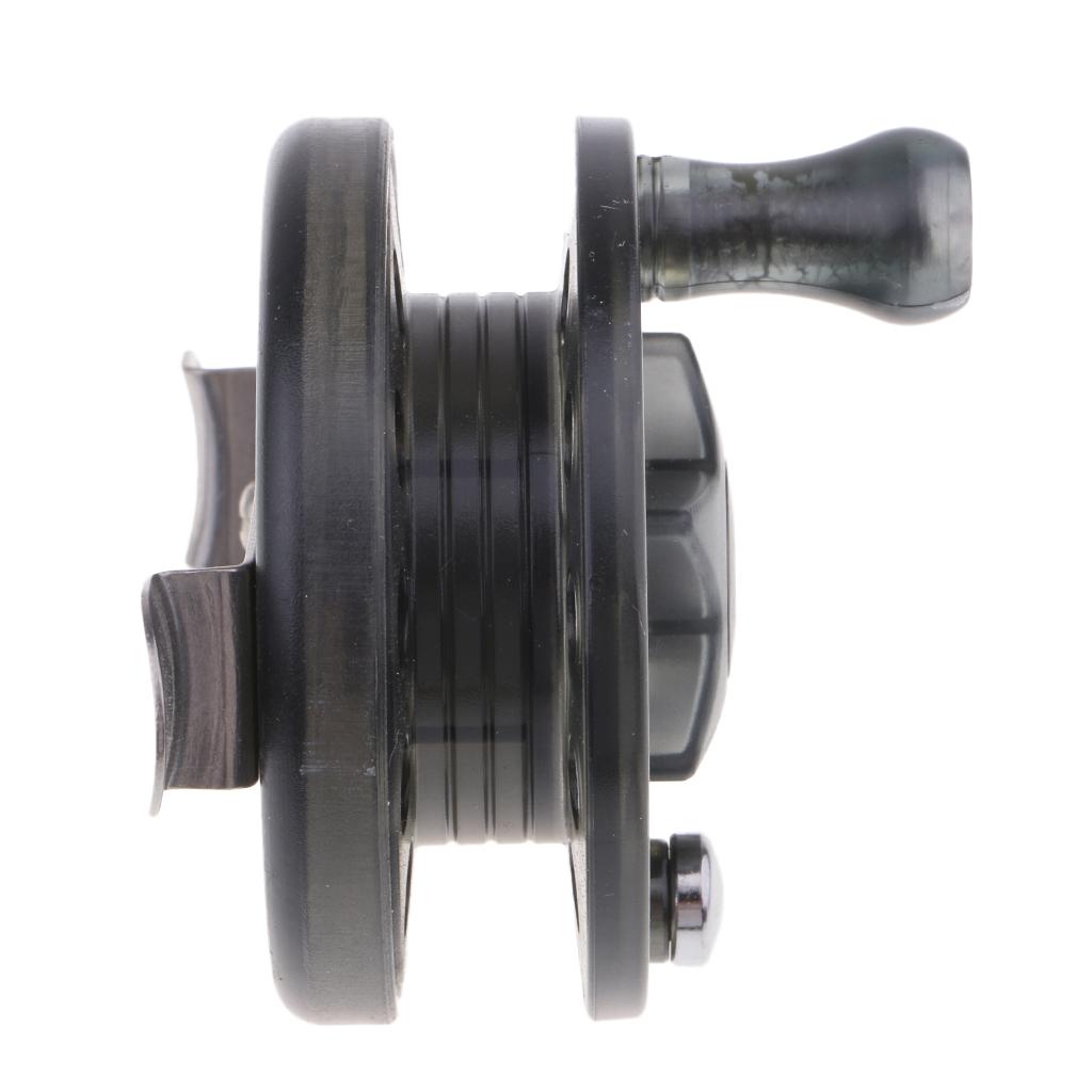 Plastic Fly Fishing Reel Lightweight Rock / Raft / Ice Fishing Reel Wheel