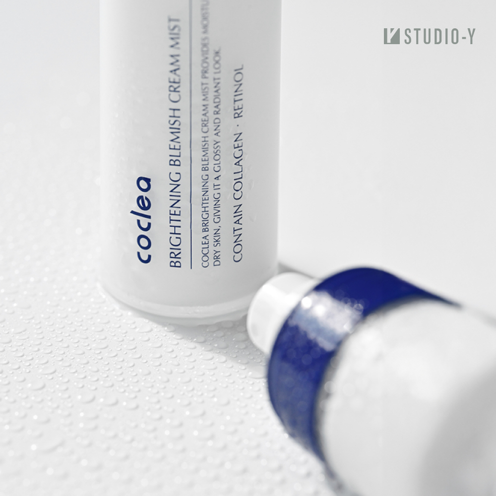 Xịt dưỡng da cấp ẩm, cân bằng pH, hỗ trợ giảm thâm và trắng sáng làn da Coclea Brightening Blemish Cream Mist 120ml