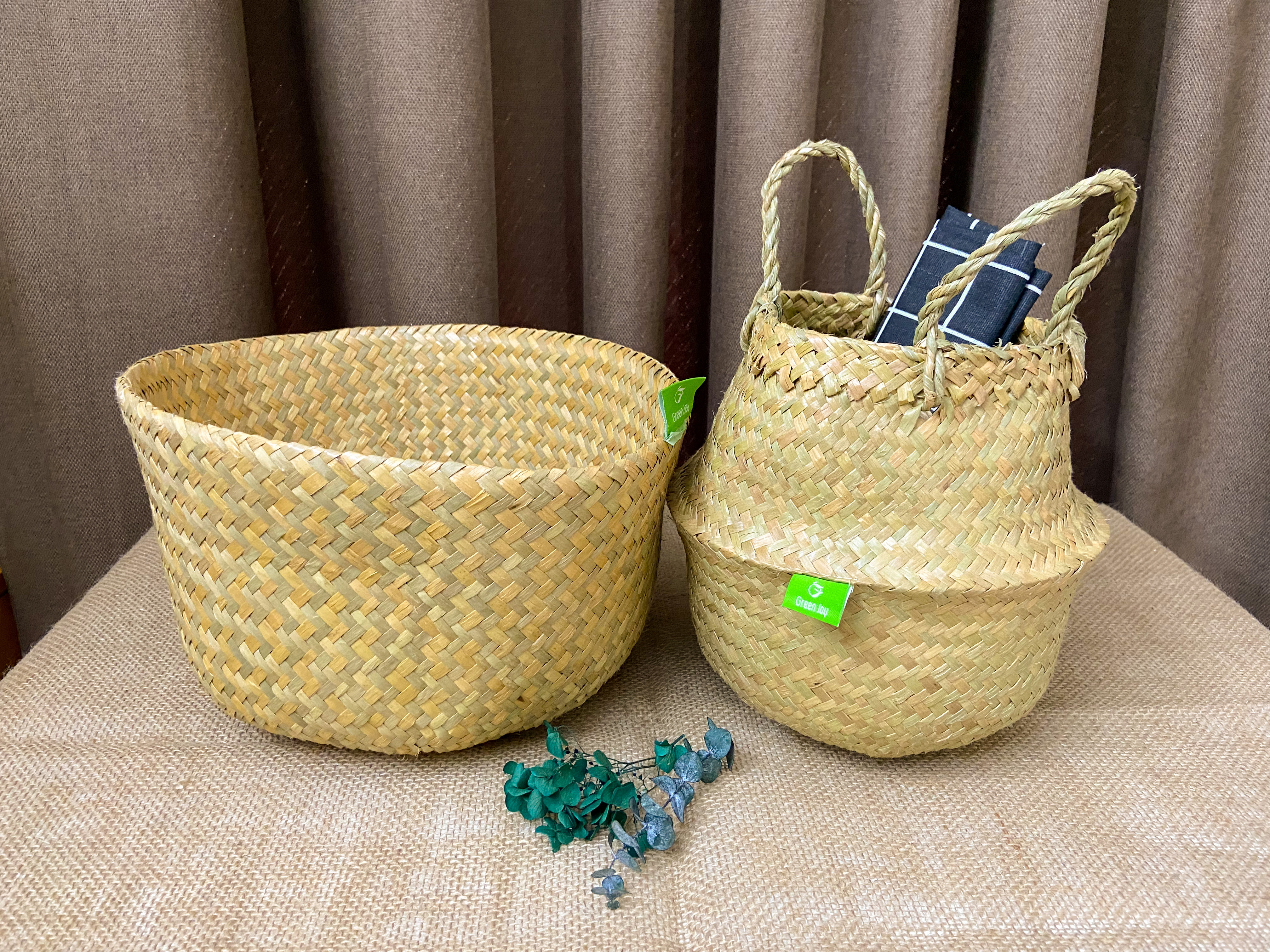 Giỏ chậu cây cỏ bàng - Green Joy