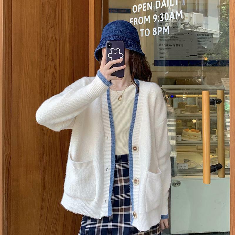 Áo khoác len cardigan mẩu thu đông ulzzang