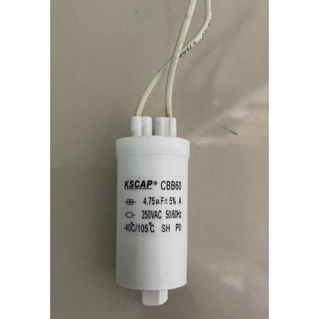Tụ điện khởi động CBB60 250VAC 50/60Hz