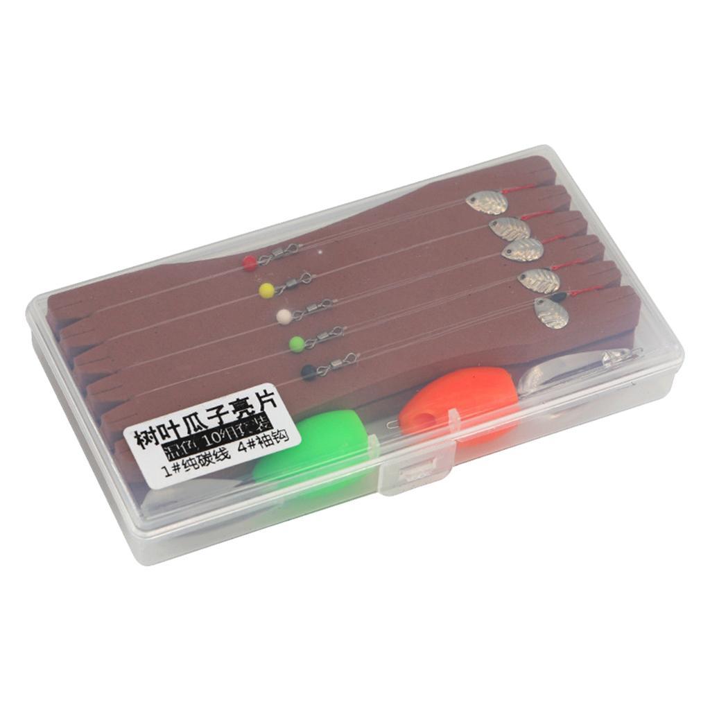 Tied Flies Set with Waterproof Fly Box Streamer Flies Fly Fishing Flies A