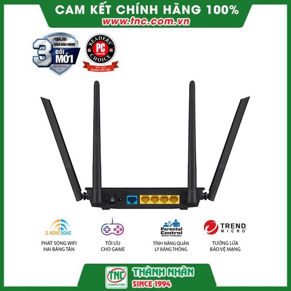 Router Wifi Asus RT-AC1200-V2- Hàng chính hãng