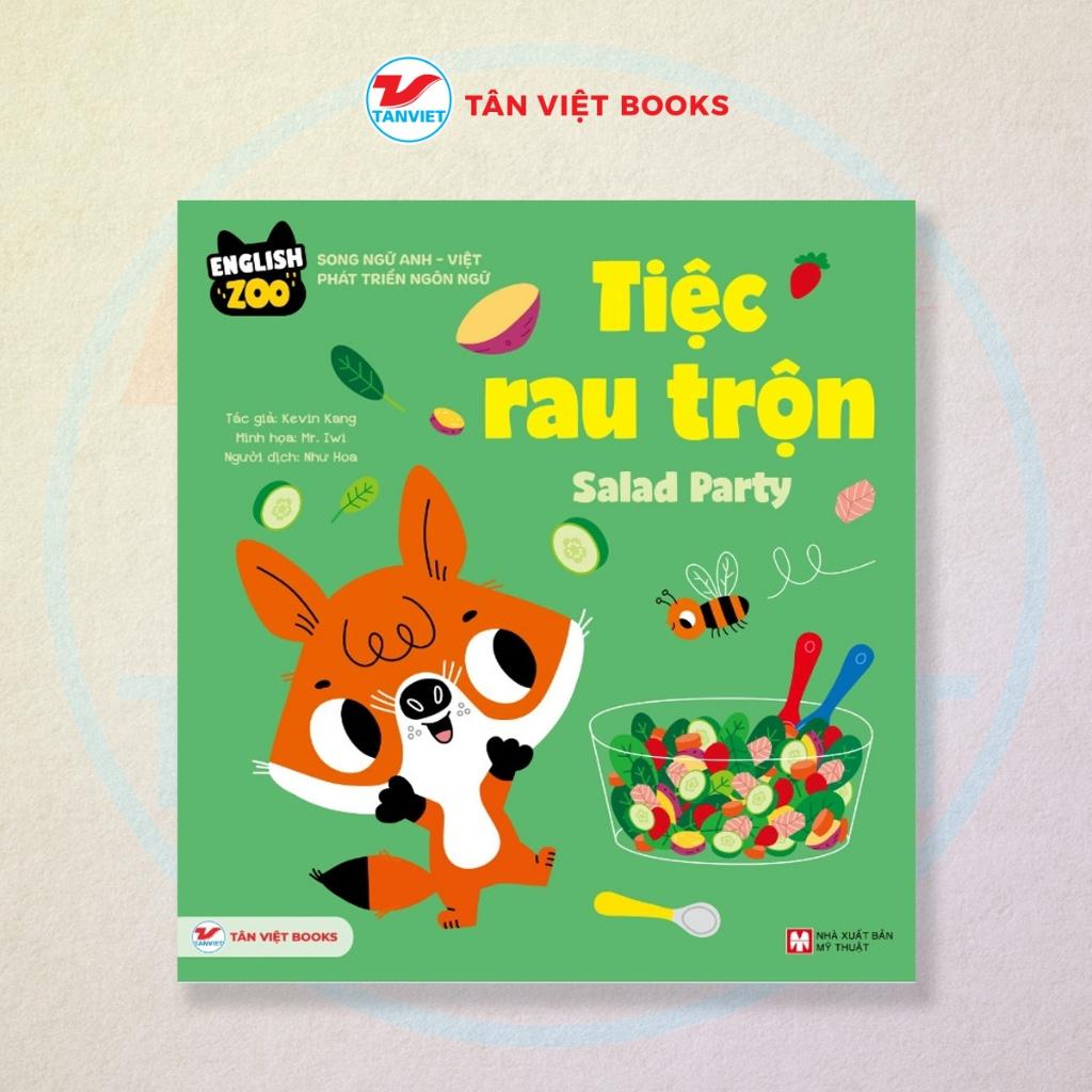 Combo Bộ 6 Cuốn Sách English Zoo Song Ngữ - Bản Quyền