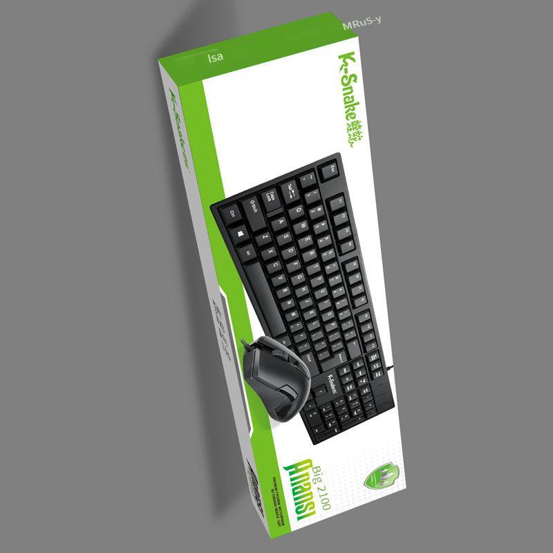 Bộ bàn phím và chuột Viper KM-100 được ưu đãi nhất Bộ bàn phím và chuột có dây USB trò chơi văn phòng cạnh tranh cafe internet