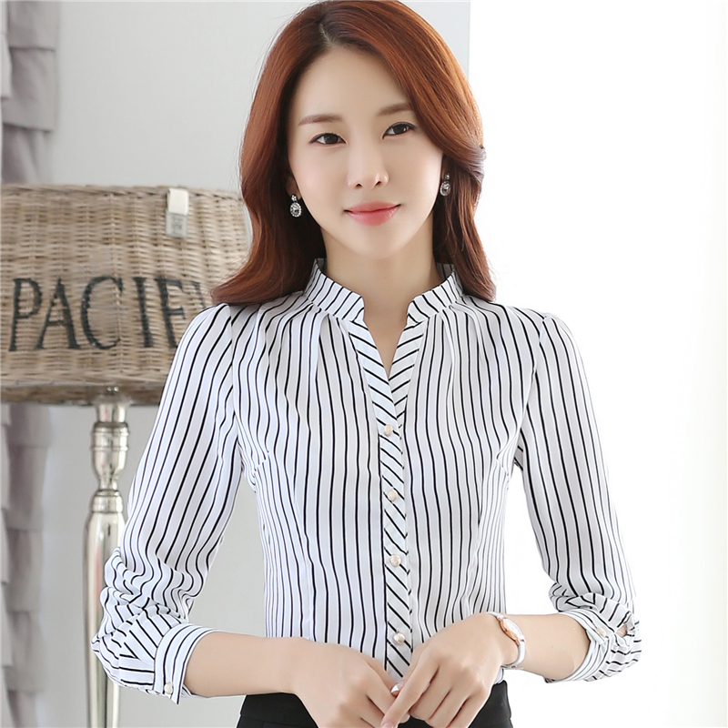 Sơ mi kẻ sọc tay lỡ Sm05