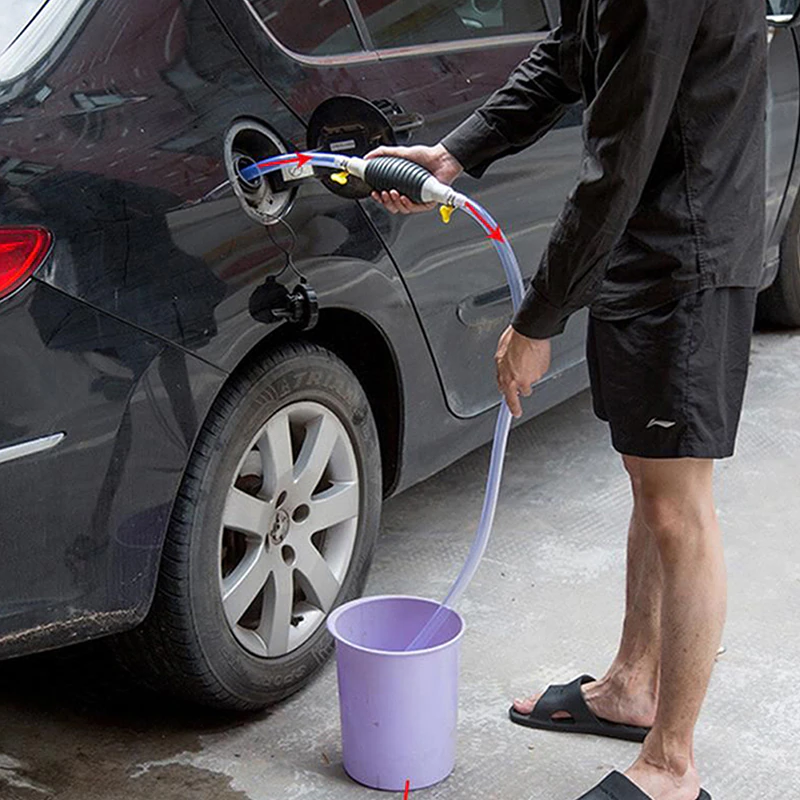 Bộ dụng cụ bơm hút chất lỏng đa năng + Kèm 1m dây ống nước, bơm tay dùng thay nước bể cá, hút xăng dầu tiện lợi | TP025