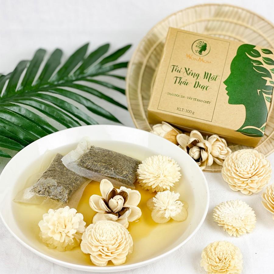 Bộ dưỡng đẩy mụn ẩn, dưỡng trắng hồng da mặt Wonmom