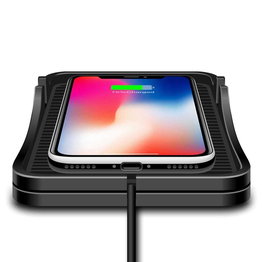 Qi Wireless Charger Non-slip Mat for iPhone 8/8 Plus/X/XS/XR MAX