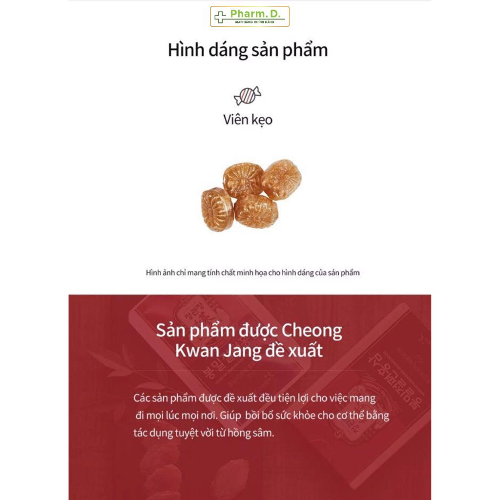 Kẹo Sâm Hàn Quốc Có Đường Ginseng Candy Hỗ Trợ Sức Khỏe KGC Cheong Kwan Jang 500g