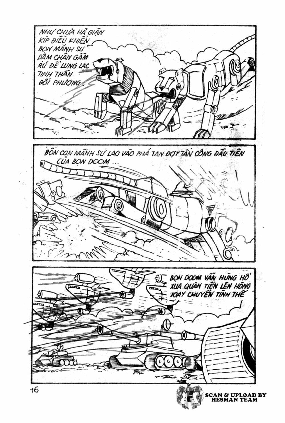 dũng sĩ hesman chapter 2 16