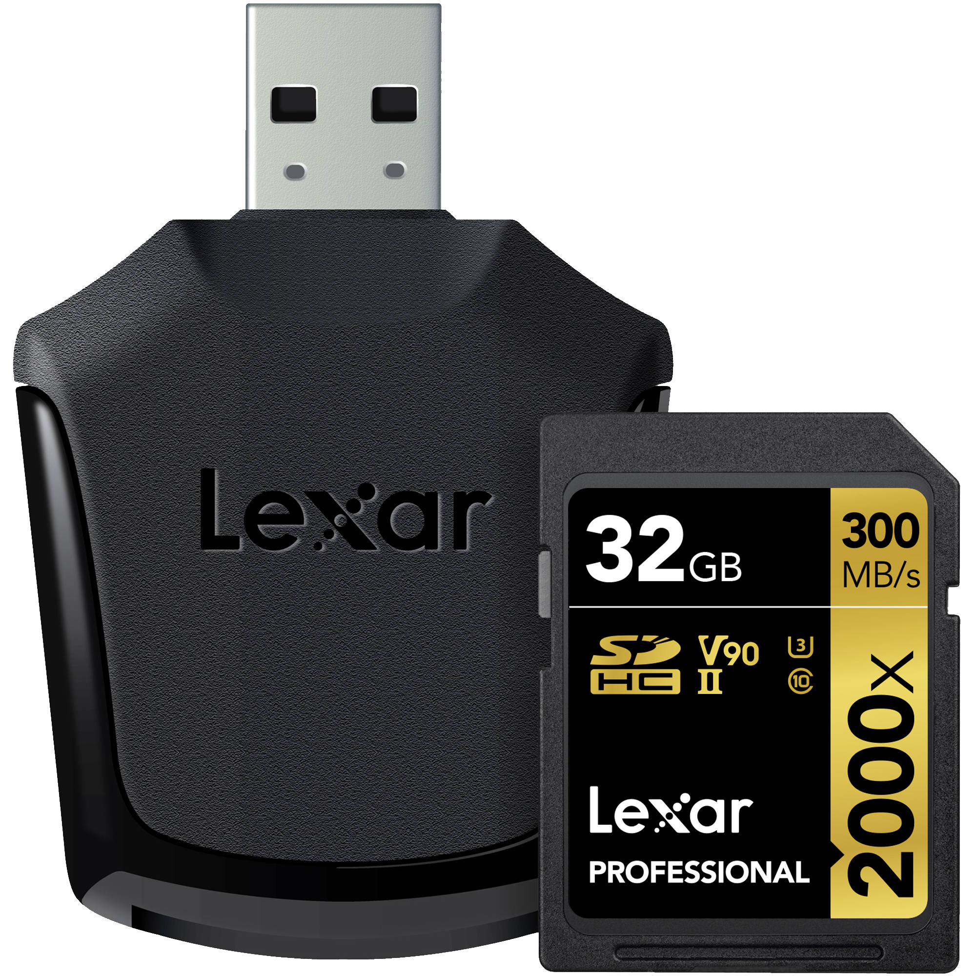 Thẻ Nhớ Lexar SDHC Professional 2000x 32GB UHS-II 300MB/s - Hàng Chính Hãng