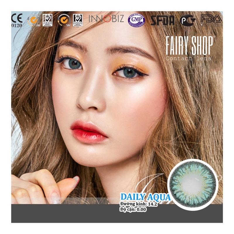 Lens 1 Ngày Daily Blue - Kính Áp Tròng Cao Cấp 1 Ngày FAIRY SHOP CONTACT LENS