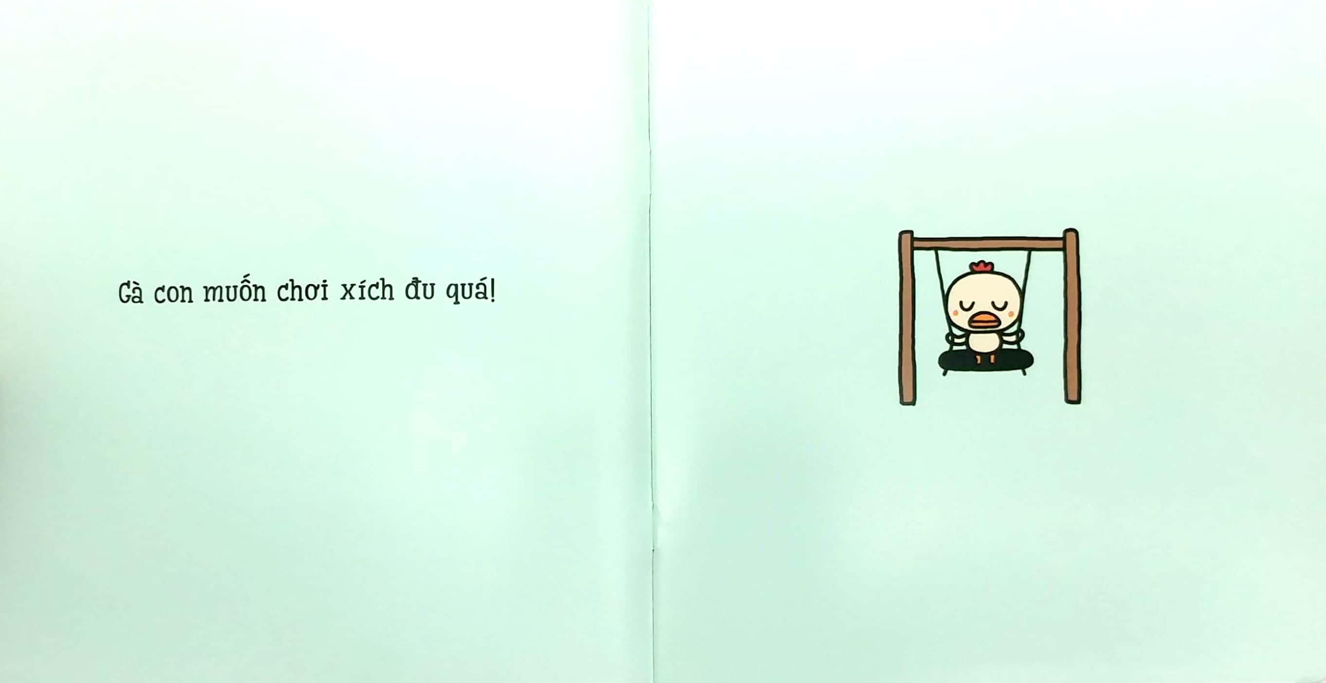 Ehon Bé Ngoan - Tớ Muốn Ăn Một Con Voi: Cùng Chơi Xích Đu Nào!