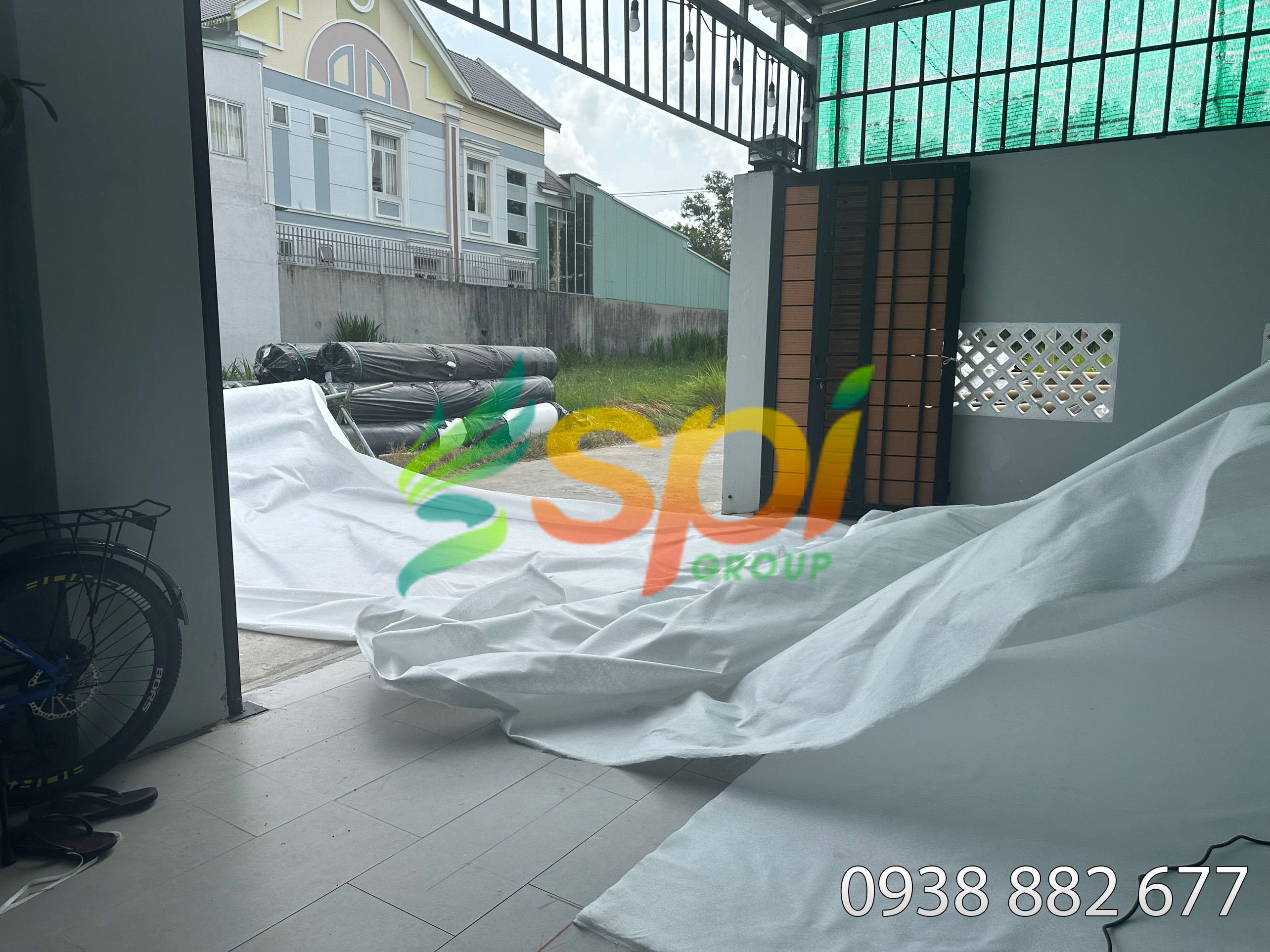Vải địa kỹ thuật ART không dệt | Trồng cây phủ đất | chống cỏ | phủ gốc cây | Chất lượng tốt nhất thị trường | khổ 10m2