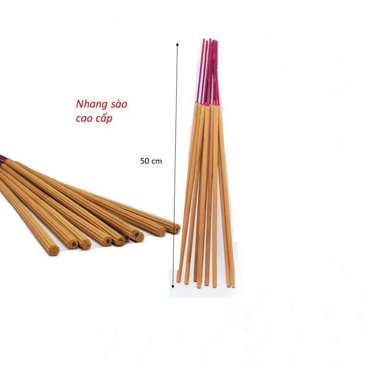 [350 GRAM] [50CM] Nhang Bắc MỘC MIÊN Sạch 100% - thảo mộc 100%, ít khói, thơm dịu nhẹ tự nhiên, an toàn