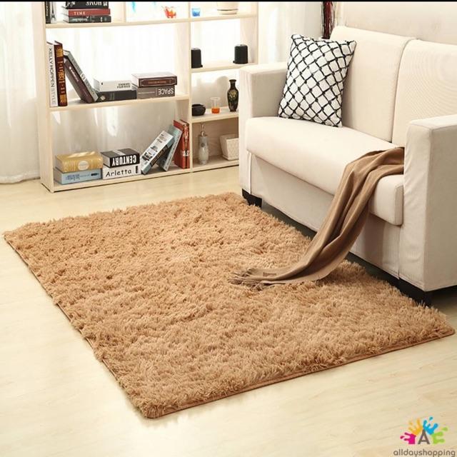 Thảm lông chải nền