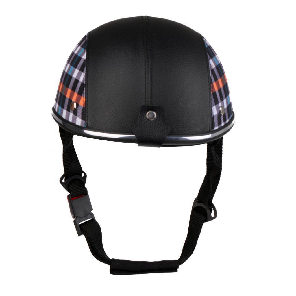 2Pcs Bike Riding PU  Visor with Adjustable Strap Safety Baseball Cap