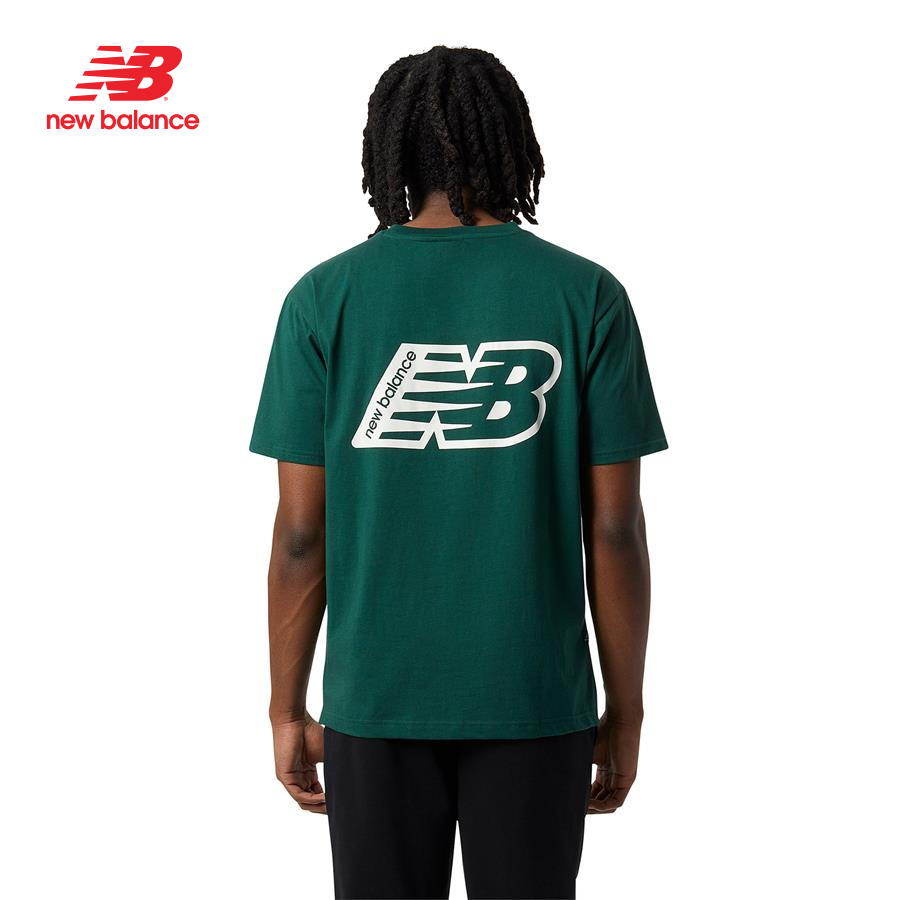 Áo thun thời trang nam New Balance LIFESTYLE T-SHIRT M NIGHTWATCH GREEN - MT23514NWG (form quốc tế)