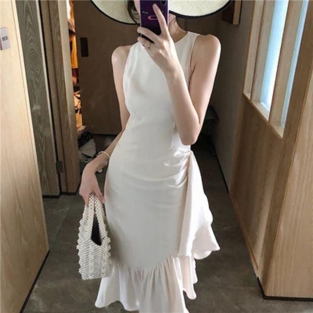 ĐẦM BODY VẠT BÈO SANG CHẢNH