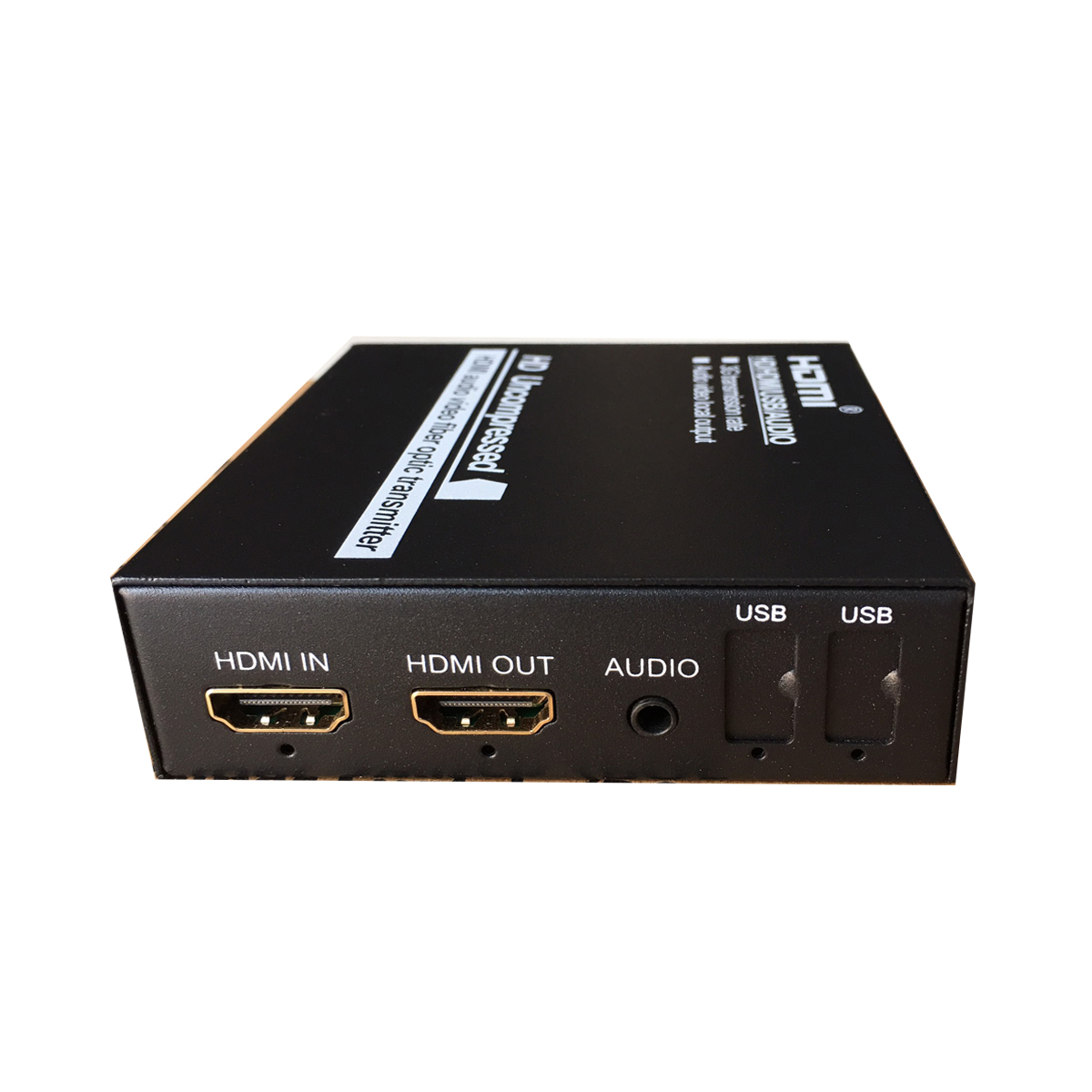 Bộ chuyển đổi kéo dài hdmi qua cáp quang Ho-link HL-HDMI-1F-3G-20T/R (2 thiết bị) - Hàng Chính Hãng