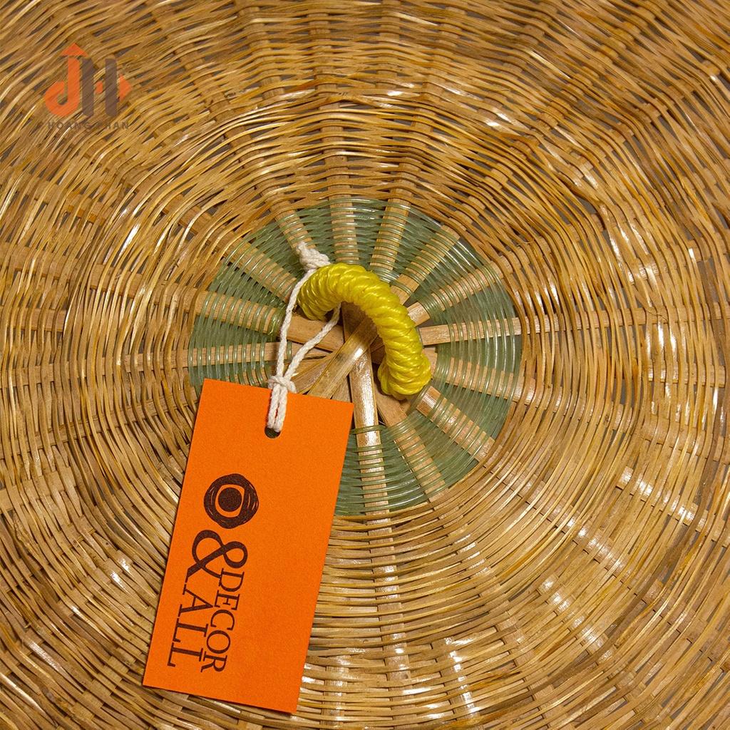 Lồng Bàn Tre Đan Nong Đơn Đường Kính 55 cm