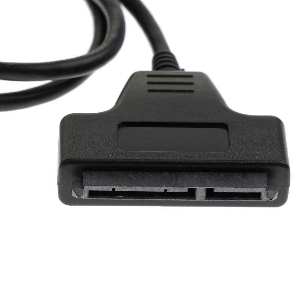 USB to mSATA Adapter, mSATA to SATA 2.5'' Adapter Card Cable, Support 50mm Mini SATA SSD
