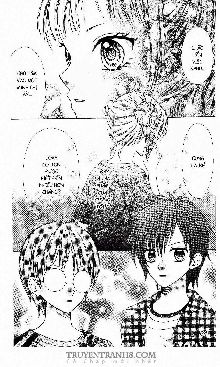tiệm thời trang, love cotton chapter 8 3