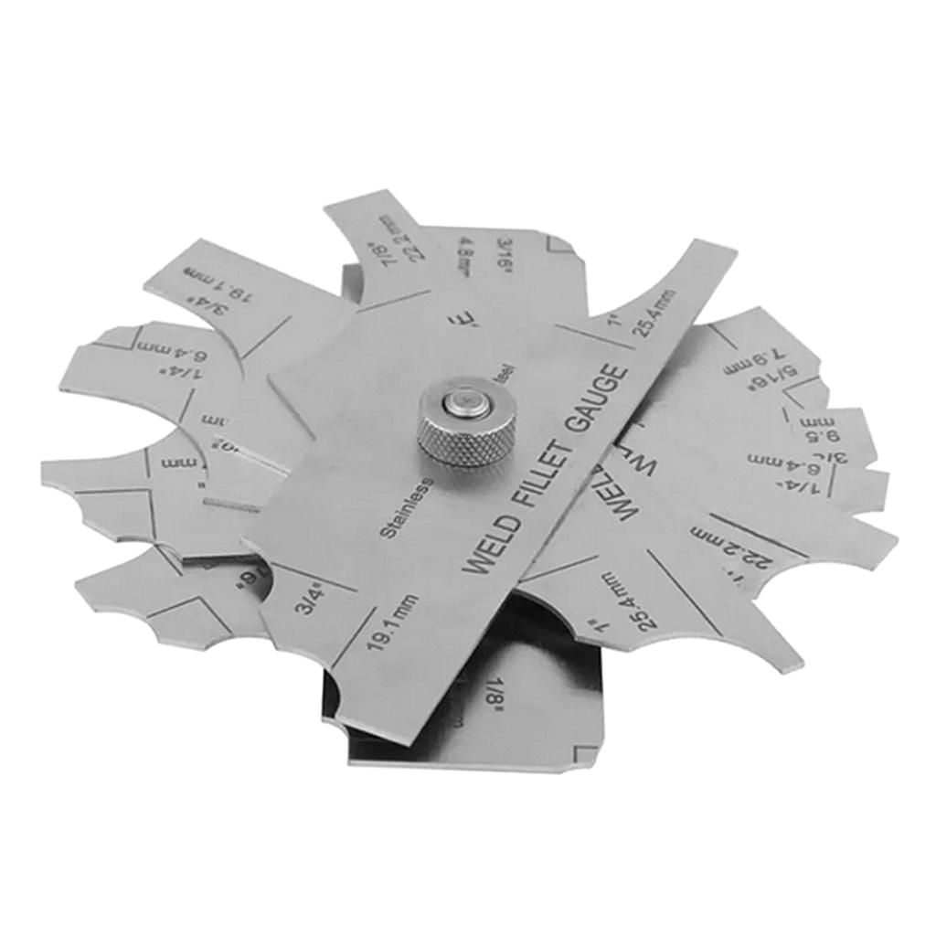 MG-11 Cam Type Welding Fillet Gage Inspection Welding Gauge Stainless Steel