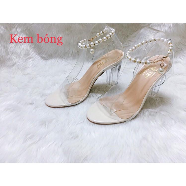 Giày cao gót 9 phân bản trong vòng cổ chuỗi LT