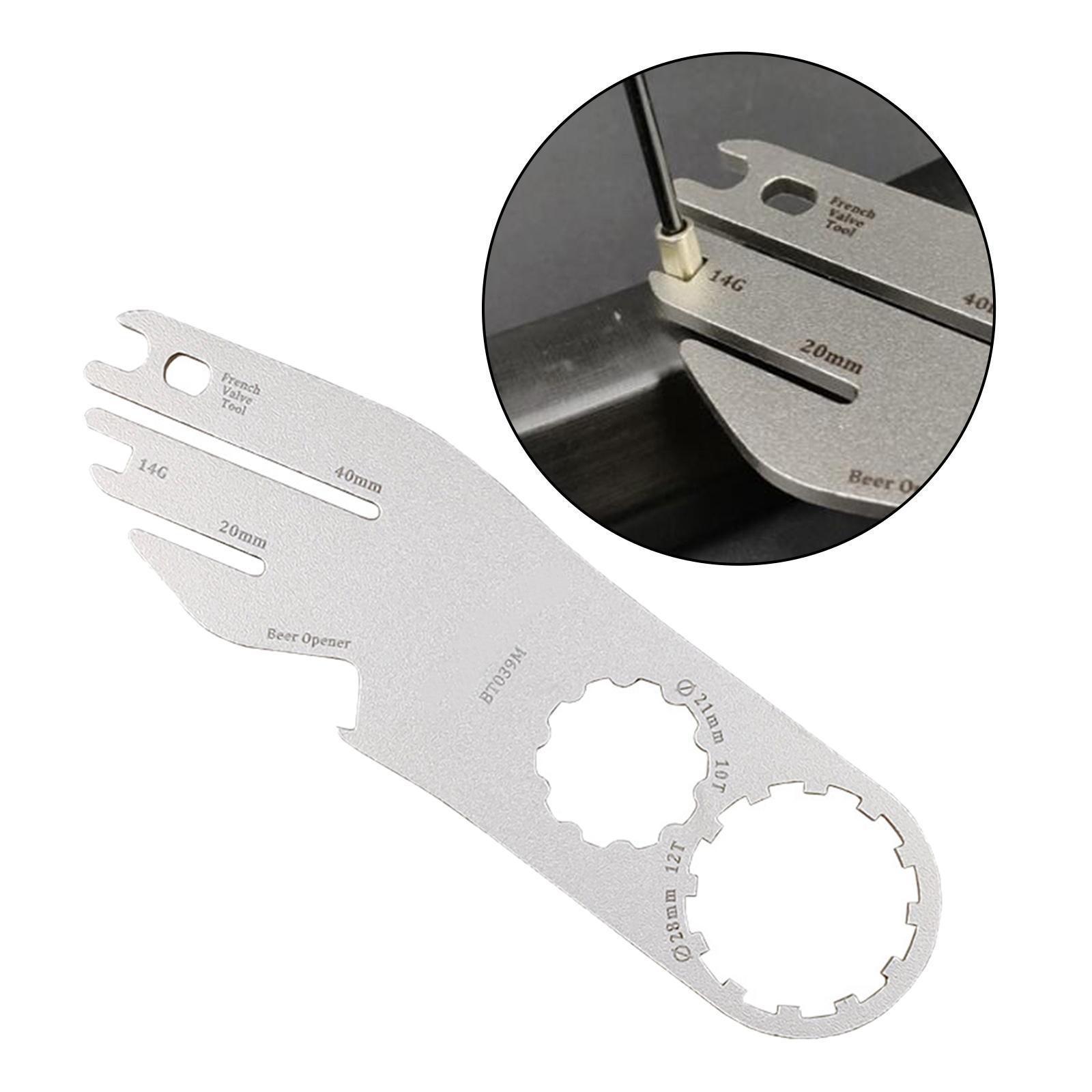 Bike Disc Rotor Alignment Tool Bike Spanner Wrench Disc Brake Pad Adjustment
