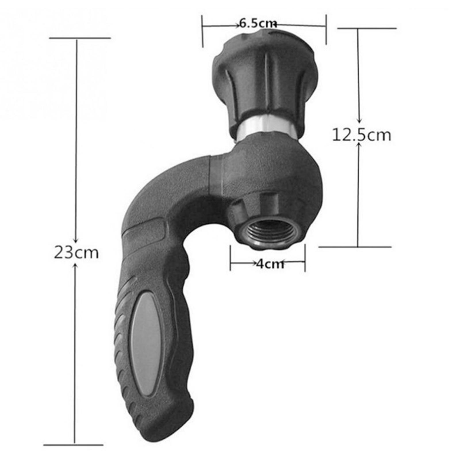 Garden Hose Nozzle, 2021 Upgraded Water Hose Spray Nozzle, Heavy Duty High Pressure Jet for Watering Plants, Lawn, Adjustable Hose Nozzle Sprayer