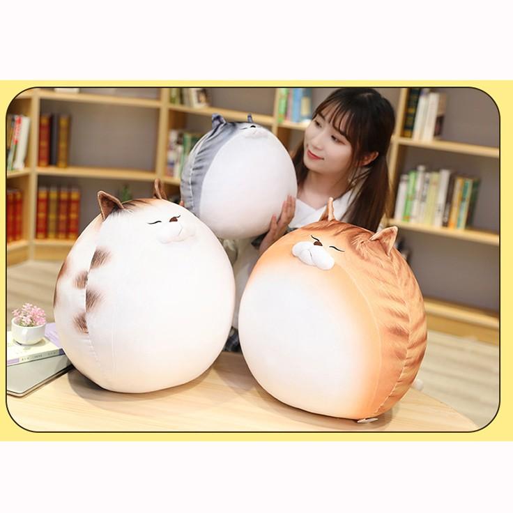 Gấu Bông Mèo ̉  - ̀ ̣  Vằn Dễ Thương 30 cm - 50 cm