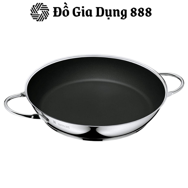 Chảo Mini WMF Size 18cm, 2 Quai Chống Dính, Giữ Nhiệt Tốt, Hấp Thu Nhiệt Nhanh, Dùng Được Cho Tất Cả Các Loại Bếp, Công Nghệ Đáy Nồi 3 Lớp TransTherm, Nhập Khẩu Đức, Hàng Chính Hãng