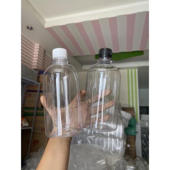 COMBO 50C CHAI NHƯA 500ML TRÒN TRUNG