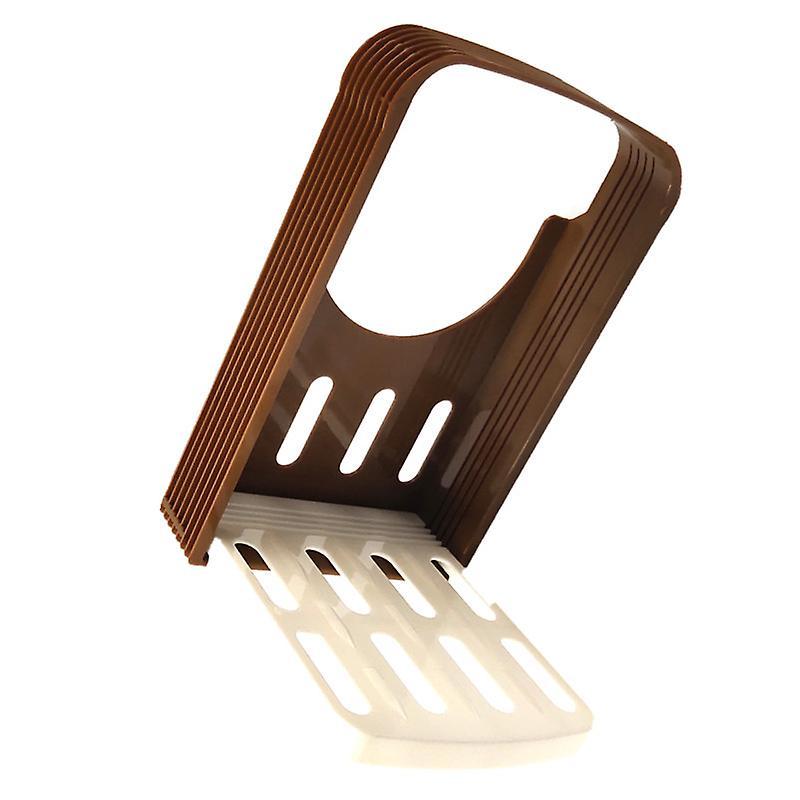 Máy Cắt Bánh Mì| Abs Nhỏ Gọn Có Thể Gập Lại Bánh Mì Sandwich Bánh Mì Nướng Máy Cắt Lát Bánh Mì Hộ Gia Đình Dụng Cụ Nướng Bánh Giá Lát Bánh Mì