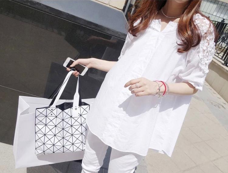 Áo Sơ Mi Kiểu Nữ Phối Ren Vai Tay Lỡ ASM300