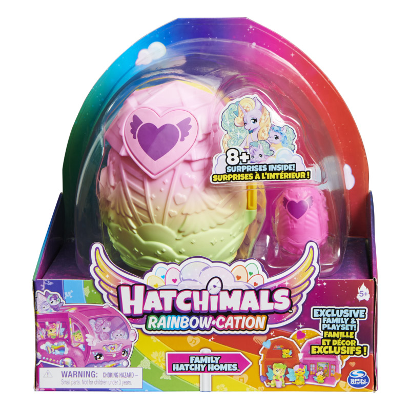 Đồ Chơi HATCHIMALS Ngôi Nhà Đại Gia Đình Hatchimals S2 6064442 - Giao hàng ngẫu nhiên