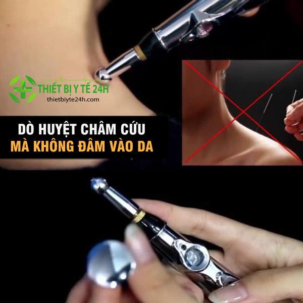 Bút dò huyệt CHÂM CỨU tặng kèm SÁCH