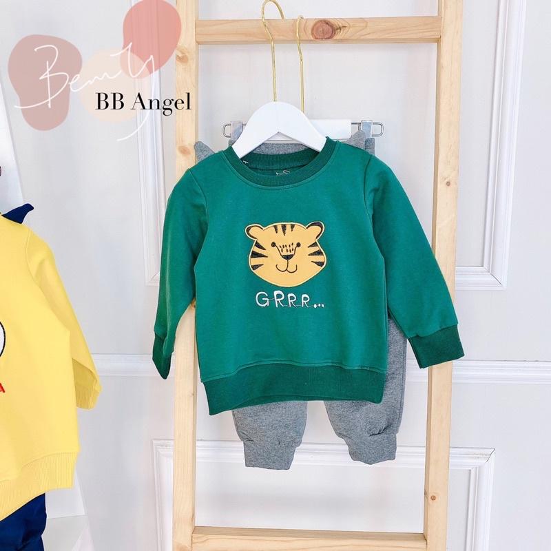 Bộ da cá cotton bb angel
