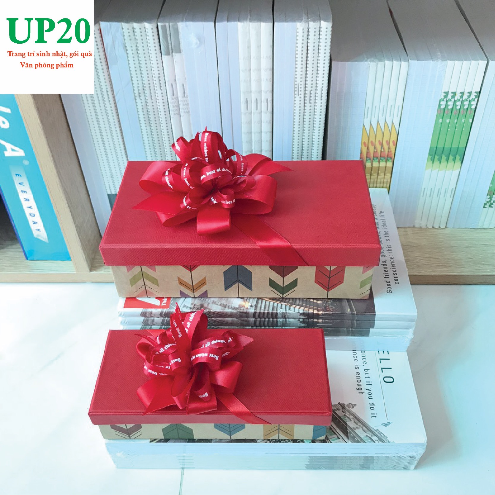 Hộp quà lớn 21 x 11 x 6
