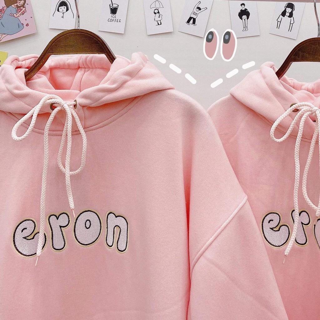 Áo Hoodie Nỉ ERON TAY PHỒNG Unisex ( Ảnh thật ) FORM RỘNG NAM NỮ Ulzzang