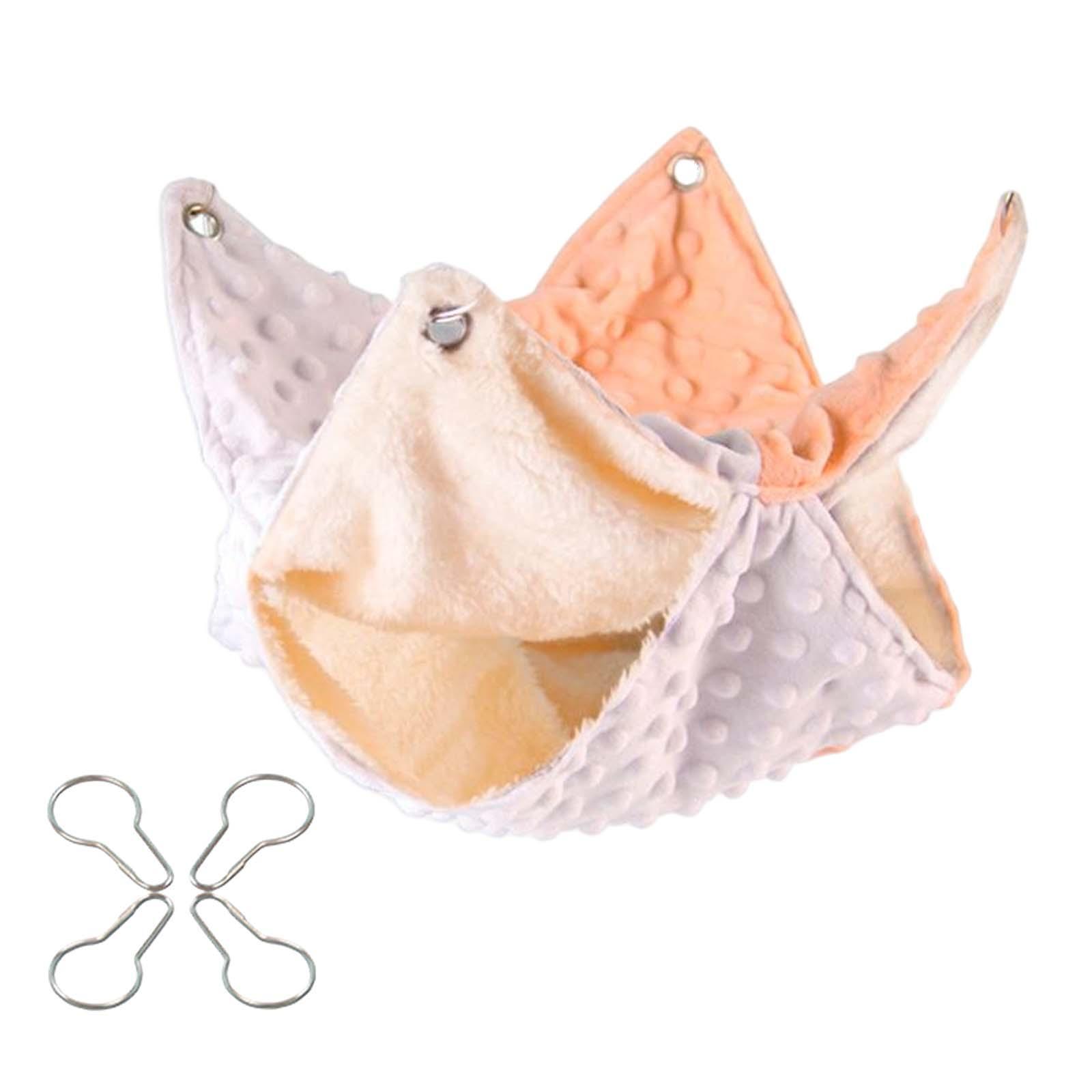 Hamster Hammock Bed Playing Sleeping Bedding for Rat Sugar Glider Parrot