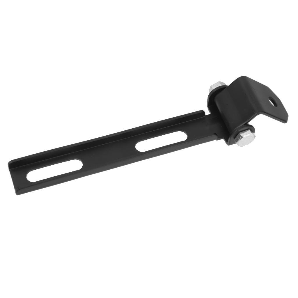 Motorcycle Seat Front Mounting Bracket for Chopper Bobber -Black