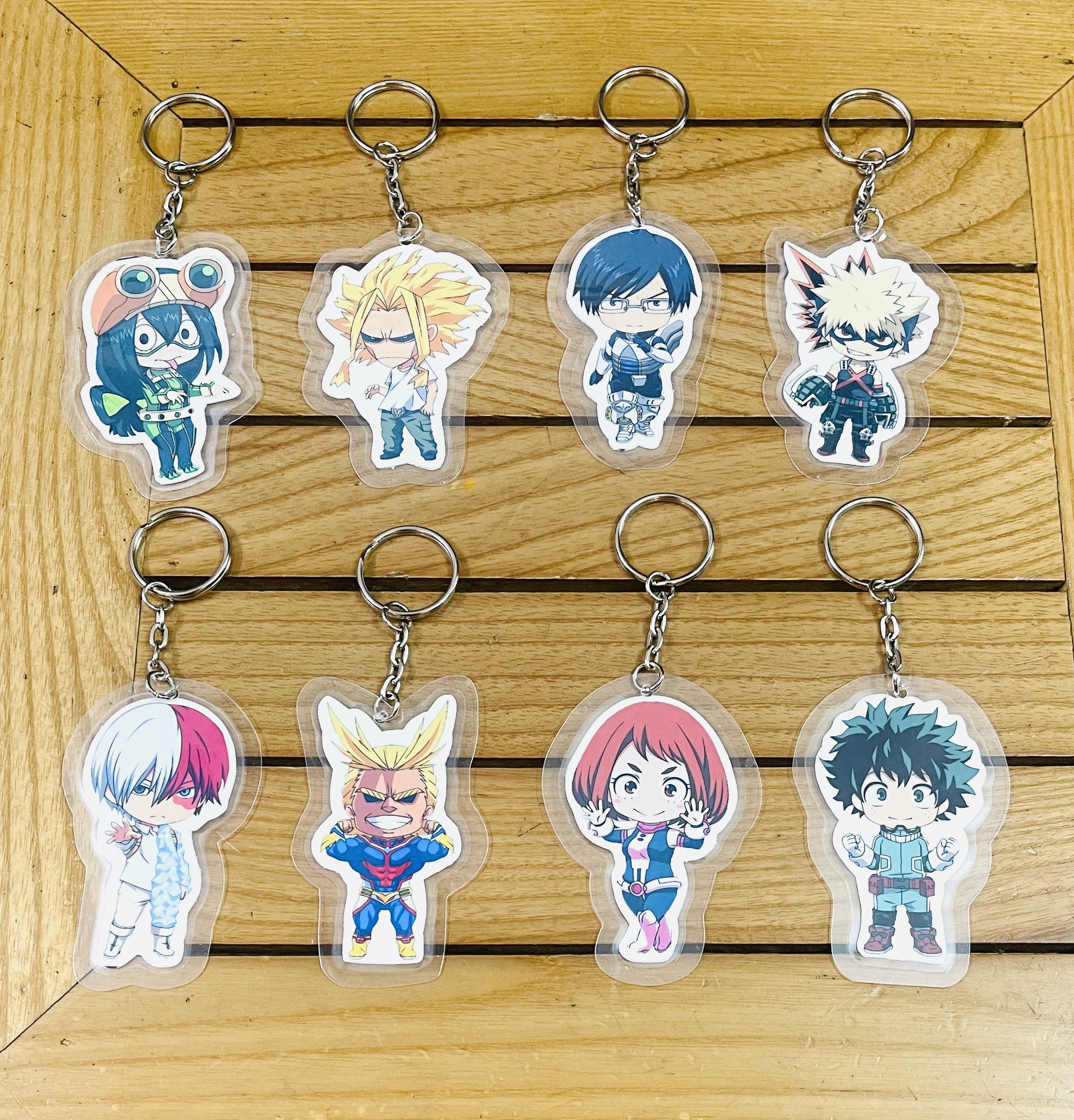Set 3 Móc khóa cắt tỉa My Hero Academia