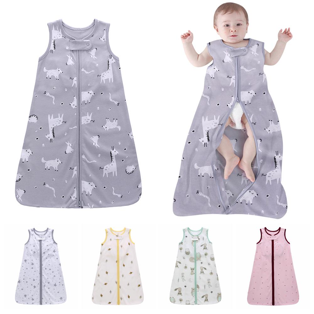 Bông Đeo Túi Ngủ Cho Bé Giấc Ngủ Ngon Bao Mùa Hè Sleepsacks Bé Trẻ Em Ngủ Túi Đồ Ngủ Quần Áo Dành Cho Bé Từ 0-18 tháng