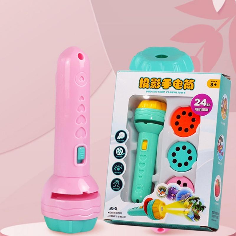 Đèn pin chiếu hình cho bé( 24 hình)