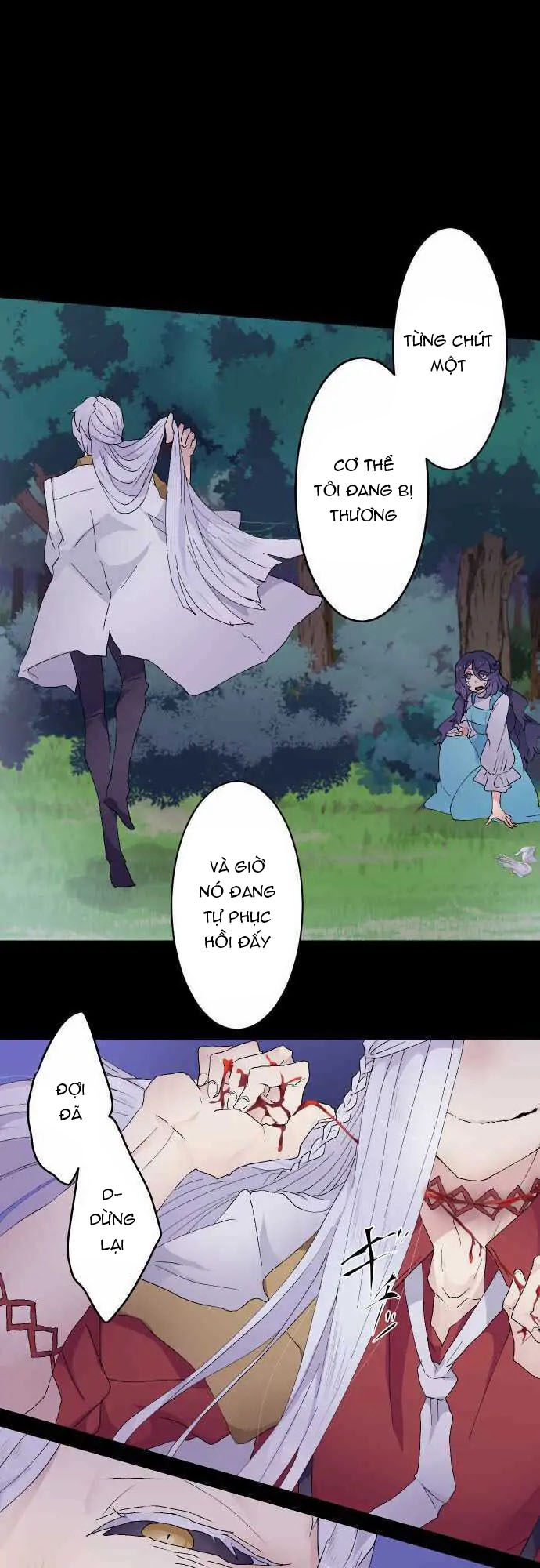 cô gái bị truy đuổi và chàng ma cà rồng chapter 11.1 2