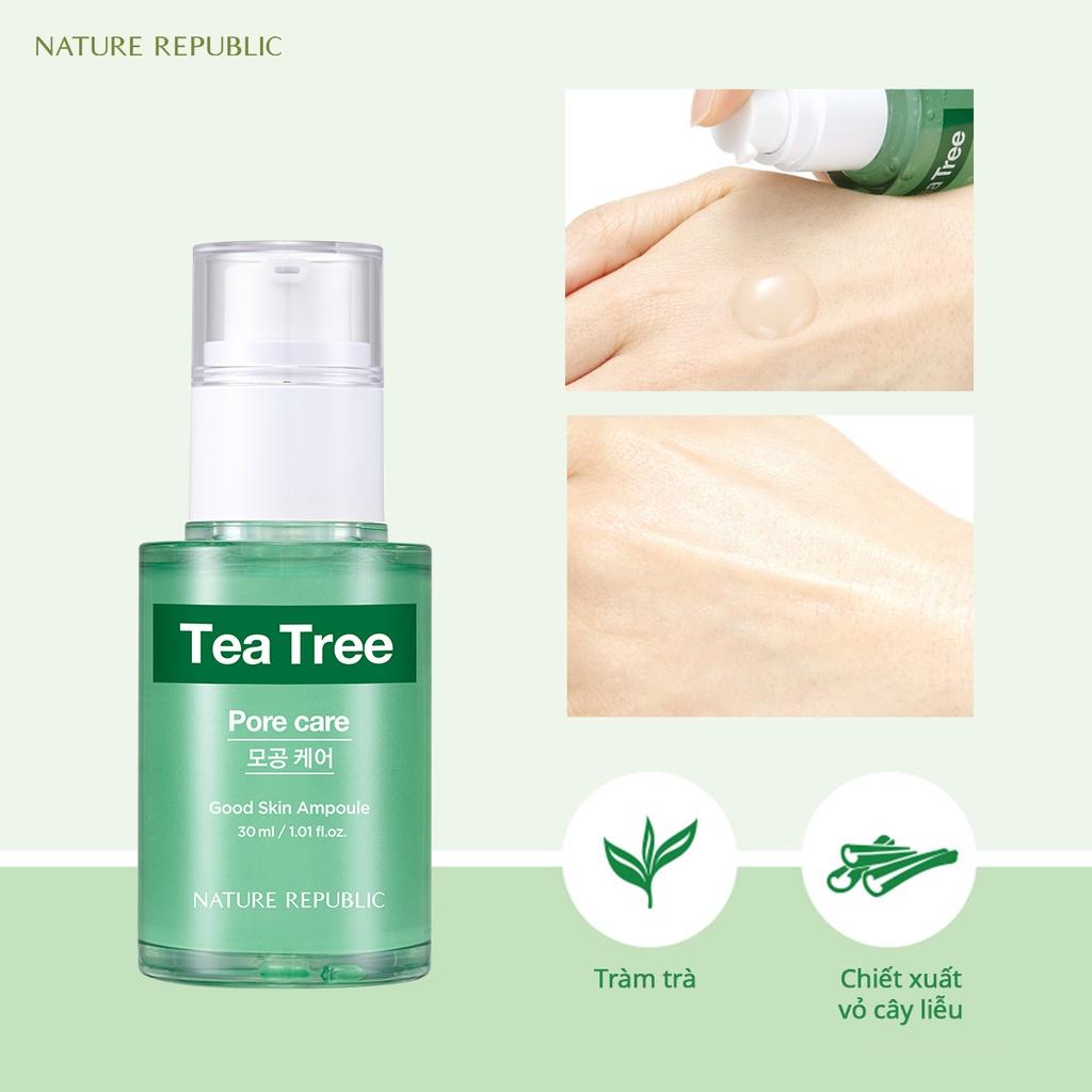 Nature Republic Tinh chất ngăn ngừa mụn Good Skin Tea Tree Ampoule 30 ml