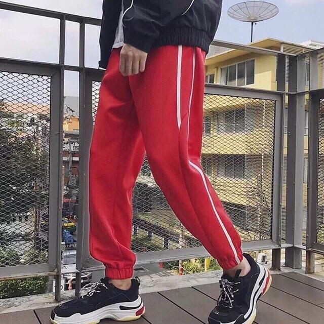 Quần jogger có 2 size nam và nữ
